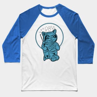 Space Cat Mofo Baseball T-Shirt